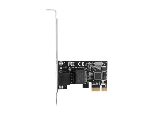 Placă de rețea, Lanberg placă de interfață de rețea PCI-express gigabit ethernet RTL8111C low profile - 3