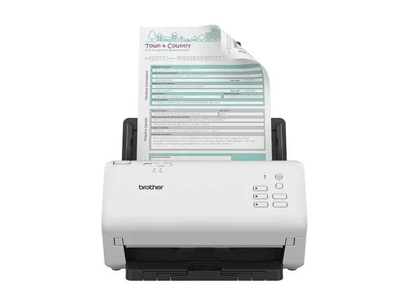 Скенер, Brother ADS-4300N Network desktop scanner - image 2