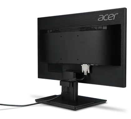 Монитор, Acer V206HQLAb, 19,5" Wide TN LED, 5 ms, 100M:1 DCR, 200 cd/m2, 1600x900, Black - image 3