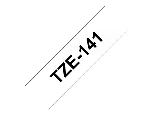 Αναλώσιμο, Brother TZe-141 ταινία μαύρο σε διαφανές, laminated, 18mm, 8m - Eco - 2