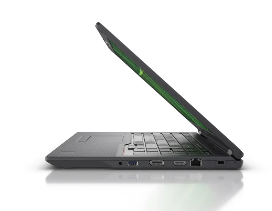 Лаптоп, Fujitsu LIFEBOOK E5511, Intel Core i5-1135G7 up to 4.20GHz, 15.6" FHD AG,  1x8GB DDR4 3200MHz, SSD 256GB PCIe 3.0 NVMe M.2, IR-HD cam, FPR & SCR, Battery 4cell 50Wh, Intel WiFi 6 AX201, BT5, Backlit Kbd, Win10 Pro - image 3