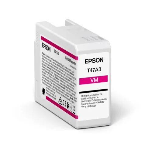 Консуматив, Epson Singlepack Vivid Magenta T47A3 UltraChrome Pro 10 ink 50ml