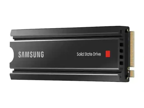 Твърд диск, Samsung SSD 980 PRO Heatsink 2TB Int. PCIe Gen 4.0 x4 NVMe 1.3c, V-NAND 3bit MLC, Read up to 7000 MB/s, Write up to 5100 MB/s, Elpis Controller, Cache Memory 2GB DDR4