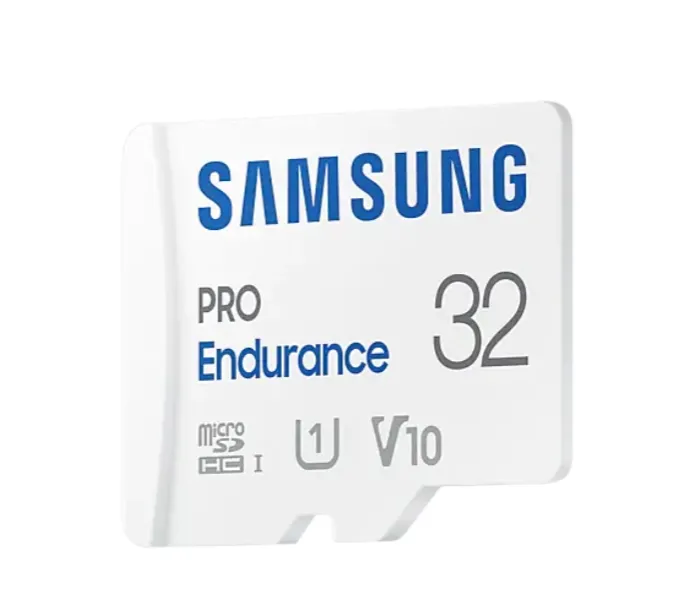 Памет, Samsung 32 GB micro SD PRO Endurance, Adapter, Class10, Waterproof, Magnet-proof, Temperature-proof, X-ray-proof, Read 100 MB/s - Write 30 MB/s - image 1