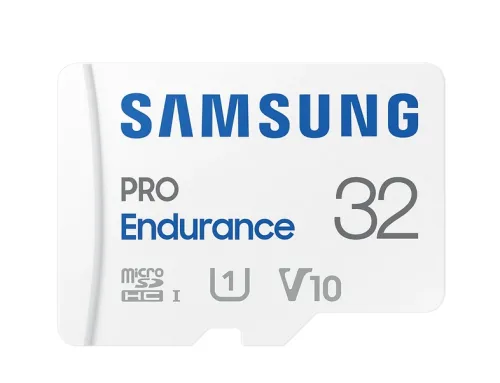 Памет, Samsung 32 GB micro SD PRO Endurance, Adapter, Class10, Waterproof, Magnet-proof, Temperature-proof, X-ray-proof, Read 100 MB/s - Write 30 MB/s