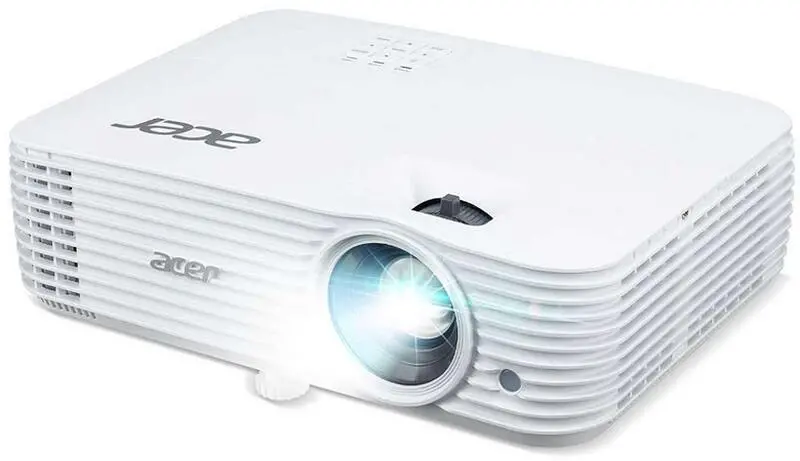 Мултимедиен проектор, Acer Projector X1526HK, DLP, FHD(1920x1080), 4000Lm, 10 000:1, 3D ready, 24/7 operation, Auto Keystone, ACpower on, 2xHDMI, RS232, USB(Type A, 5V/1.5A), Audio in, 1x3W, 3.7kg, White