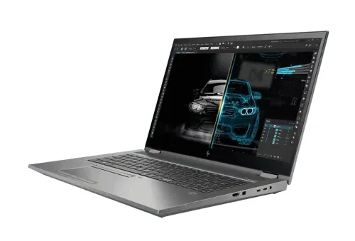 Лаптоп, HP ZBook Fury 17 G8, Core i9-11950H(2.1GHz, up to 5GHz/24MB/8C), 17.3" FHD UWVA AG 300nits, 32GB 3200Mhz 2DIMM, 1TB PCIe SSD SED OPAL2, M.2 Carrier Cage, WiFi 6AX201+BT 5, NVIDIA RTX A3000 6GB, Backlit Kbd, NFC, FPR, 8C Long Life, Win 10 Pro - image 2