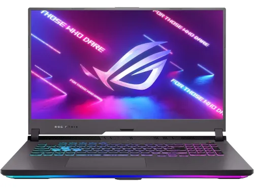 Лаптоп, Asus ROG Strix G17 G713RS-LL008W, AMD Ryzen 9 6900HX 3.30Hz ( up to 4.90GHz, 16MB ), 17.3" WQHD AG (2560 x 1440)240Hz, 32GB DDR5 4800Mhz, PCIE 4.0 NVME 1TB M.2 SSD,NVIDIA GeForce RTX 3080 8GB DDR6, WiFi 6, RGB Per-Key Kbd, Win 11,Eclipse Gray