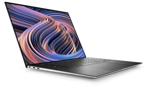 Лаптоп, Dell XPS 9520, Intel Core i7-12700H (14C, 24MB Cache, up to 4.7GHz), 15.6" UHD+ (3840x 2400) InfinityEdge Touch AR 500-Nit, 32GB (2x16GB) DDR5 4800MHz, 1TB M.2 PCIe NVMe SSD, GeForce RTX 3050 Ti 4GB GDDR6, Wi-Fi 6 AX211, BT 5.2, Win 11 Pro, Silver,3YR PS