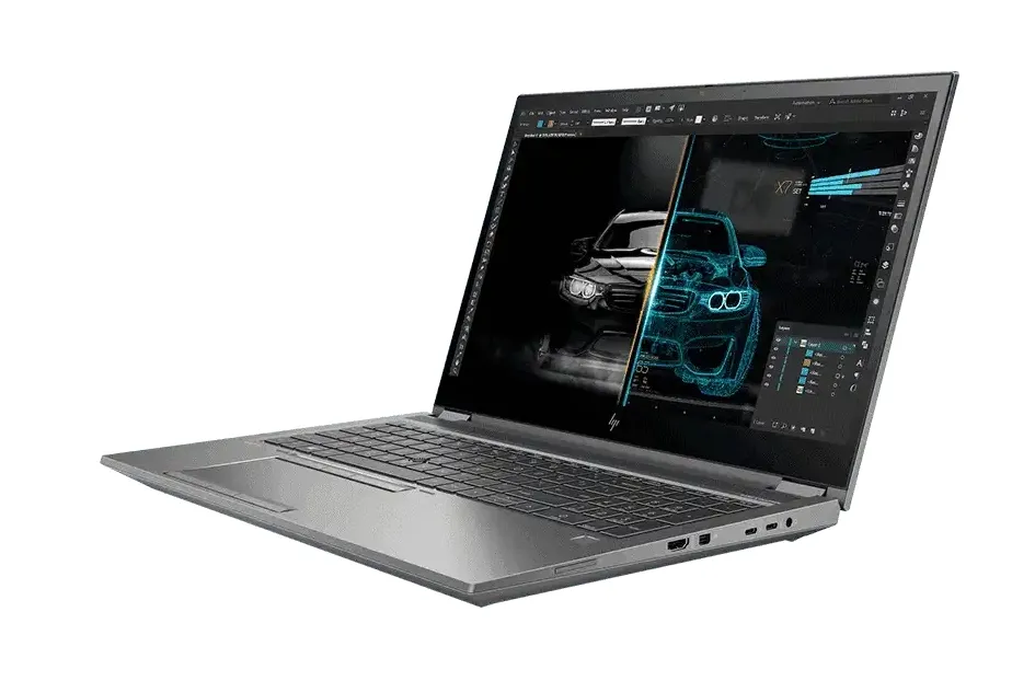 Лаптоп, HP ZBook Fury 15 G8, Core i9-11900H(2.1GHz, up to 4.9GHz/24MB/8C), 15.6" FHD UWVA AG 400nits, 32GB 3200Mhz 1DIMM, 1TB PCIe SSD, M.2 Carrier Cage, WiFi 6AX201+BT 5.0, NVIDIA RTX A3000, 6GB, Backlit Kbd, FPR, 8C Long Life, Win 10 Pro - image 2
