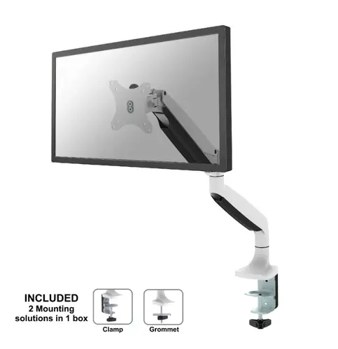 Стойка, Neomounts Flat Screen Desk mount (10-32") desk clamp/grommet - image 1