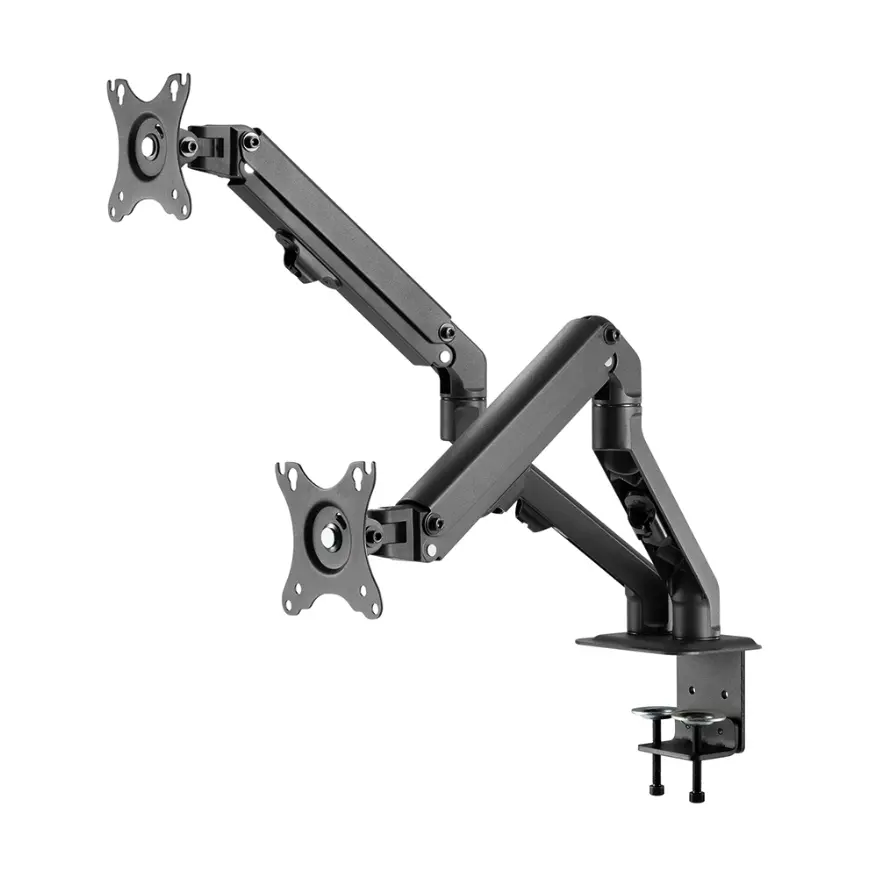 Стойка, Neomounts Flat Screen Desk Mount (stand/grommet) for 2 screens - image 1