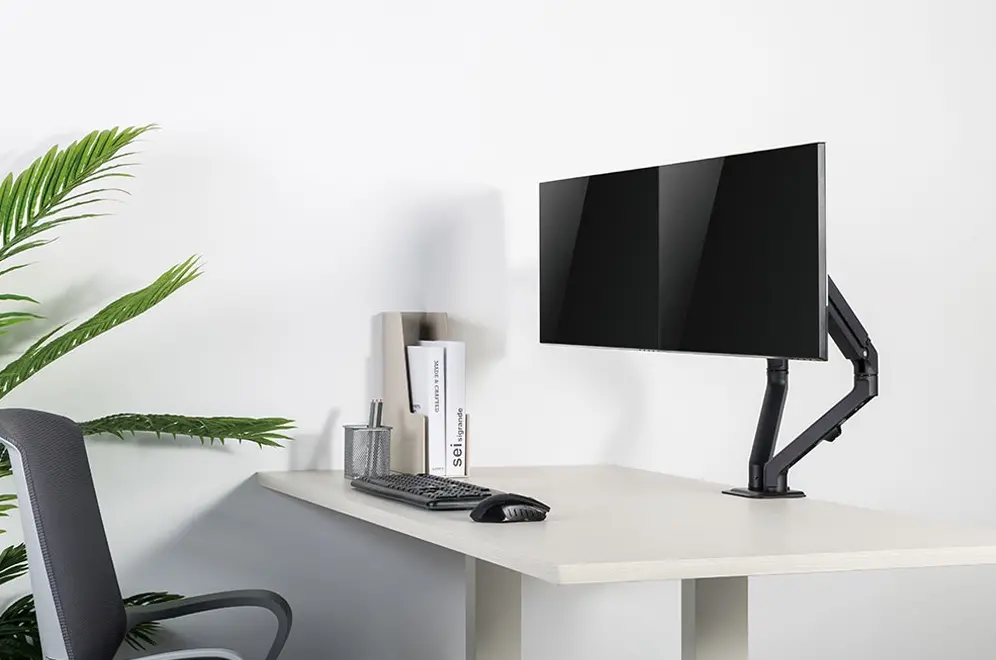 Стойка, Neomounts Flat Screen Desk Mount (stand/grommet) for 2 screens - image 10