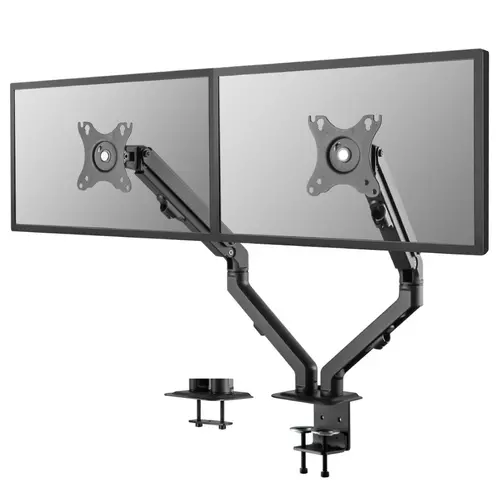 Suport, Neomounts suport de birou pentru ecrane plate (suport/trecere prin birou) pentru 2 ecrane - 3