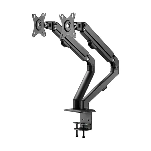 Suport, Neomounts suport de birou pentru ecrane plate (suport/trecere prin birou) pentru 2 ecrane - 1
