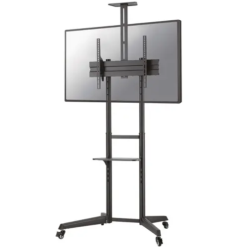 Стойка, Neomounts Mobile Floor Stand incl. AV- and cam shelf (height adjustable: 128,5-145 cm) - image 1