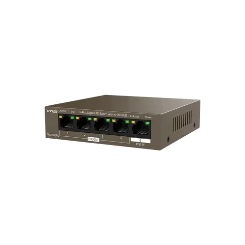 Комутатор , SWITCH TENDA TEG1105PD 5P GB - image 2