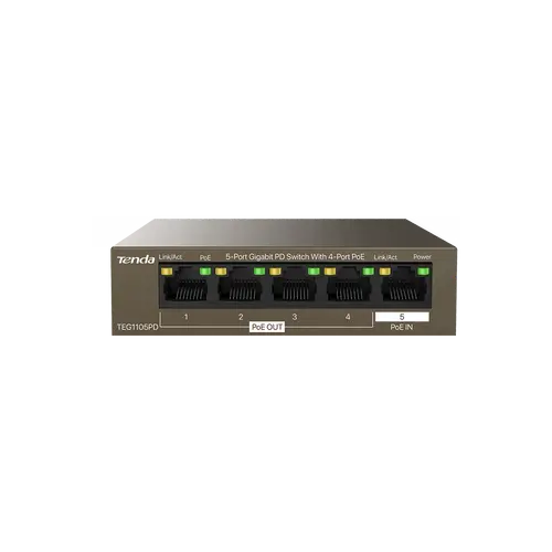 Switch, Switch TENDA TEG1105PD 5P GB - 1