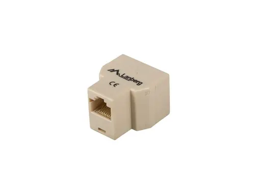 Συνδετήρας, Lanberg RJ-45 inline coupler RJ-45->2XRJ-45 - 1