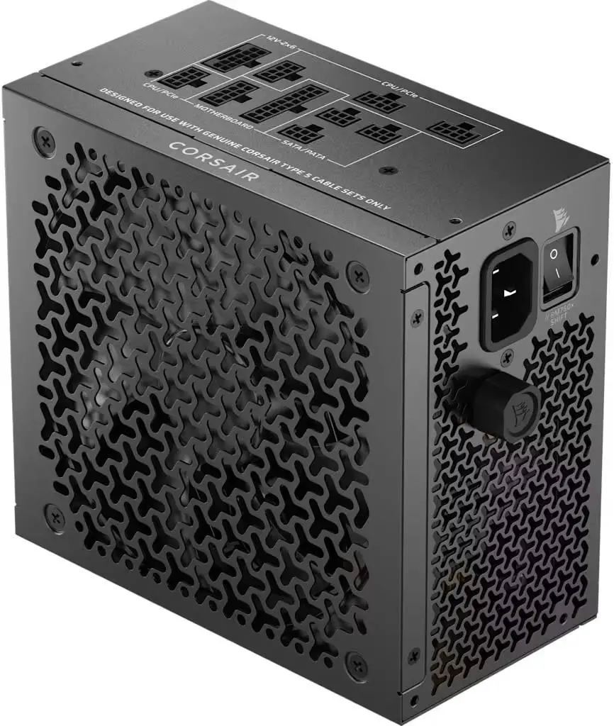CORSAIR RM750x SHIFT, 750 Watt, ATX 3.1, PCIe 5.1, Cybenetics GOLD Certified, Fully modular