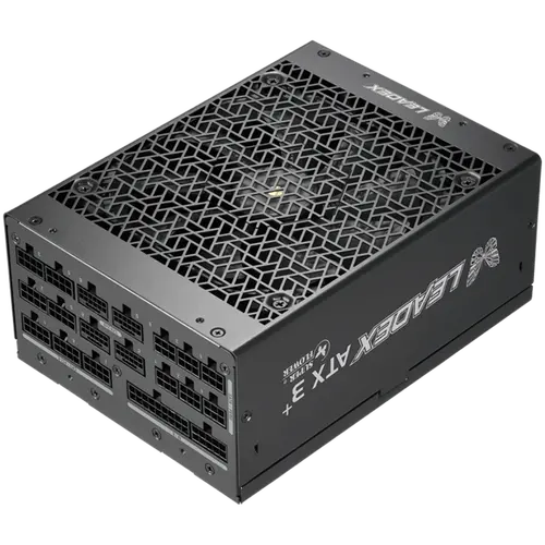 Super Flower Leadex Titanium 2800W ATX 3.1 80 Plus Titanium, 4x16P Cables, Fully Modular, Flat Black Cables, 140mm Dual Bearing Fan, 10 Year Warranty