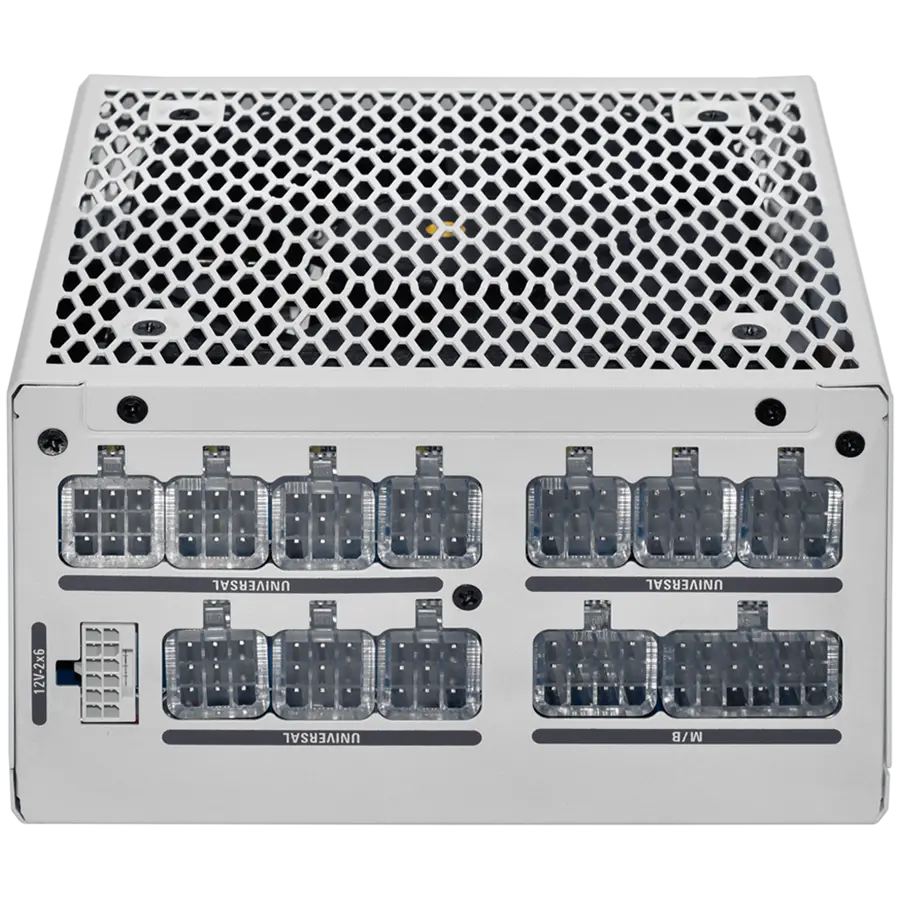 Super Flower Leadex VII XG 1000W ATX 3.1, 80 Plus Gold, Fully Modular, Flat White Cables, 140mm Fan, 150mmx150mmx86mm, White, 10 Year Warranty - image 1