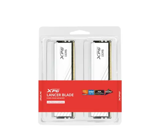 Памет, ADATA LANCER BLADE RGB 48GB (2x24GB) DDR5 6000 MHz CL36 White - image 2