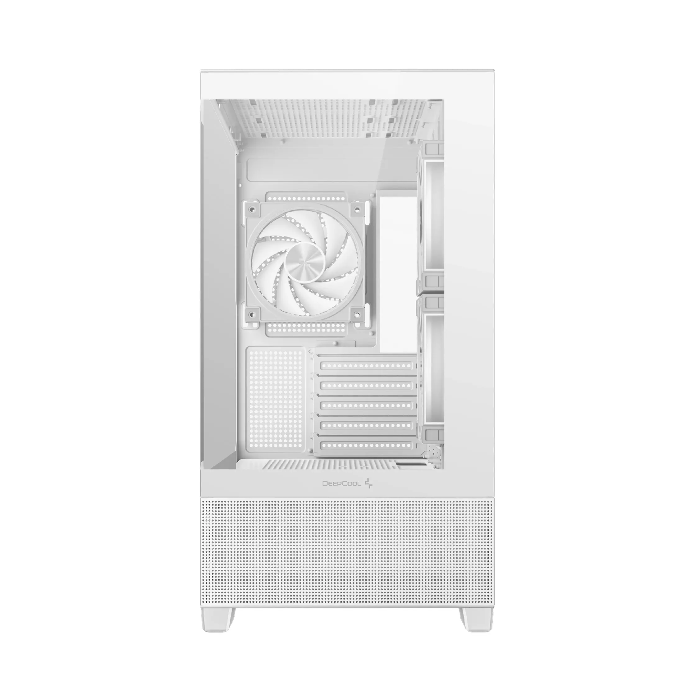 DeepCool кутия Case ATX - CG380 3F WH - 3 ARGB Fans, USB-C - image 2