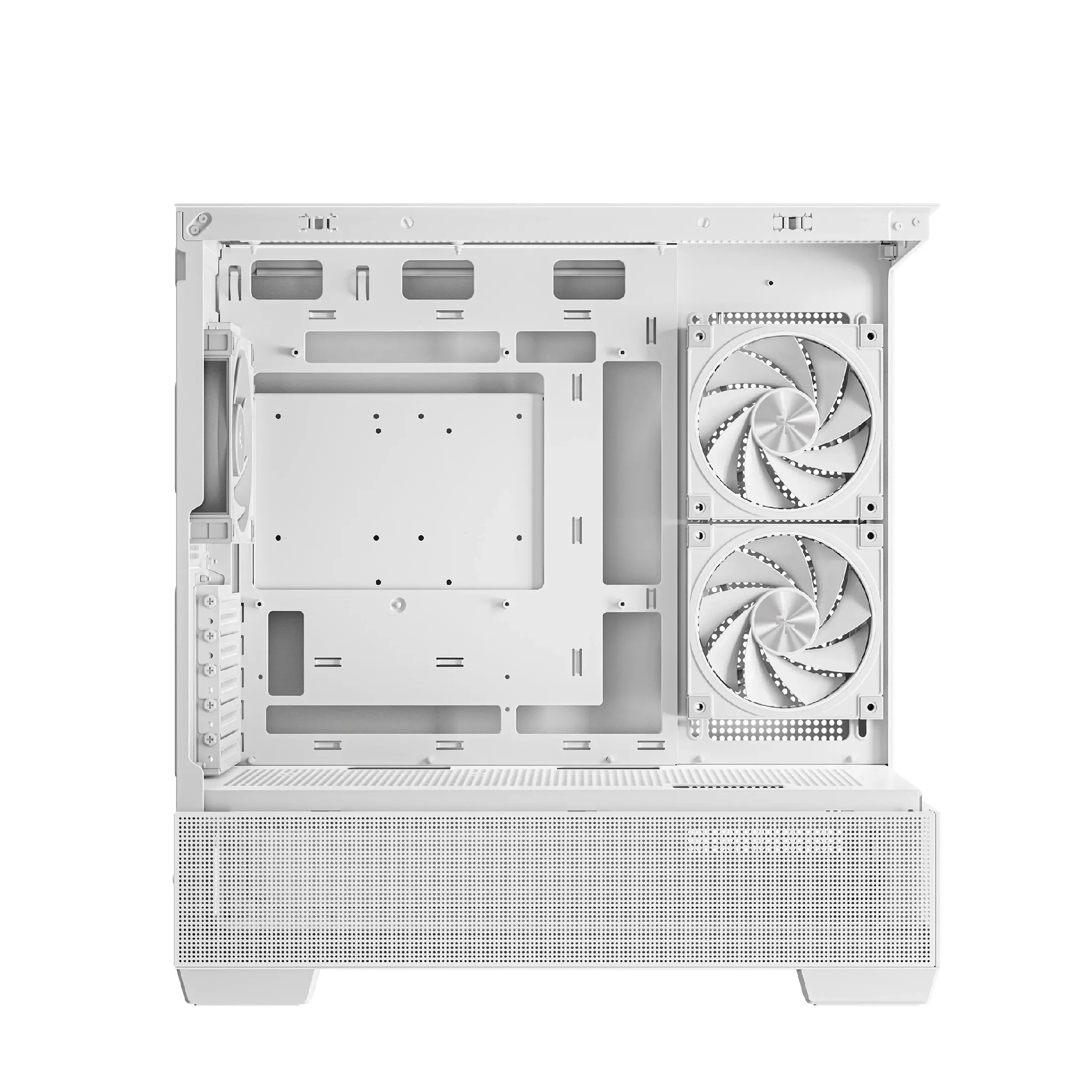 DeepCool кутия Case ATX - CG380 3F WH - 3 ARGB Fans, USB-C - image 3