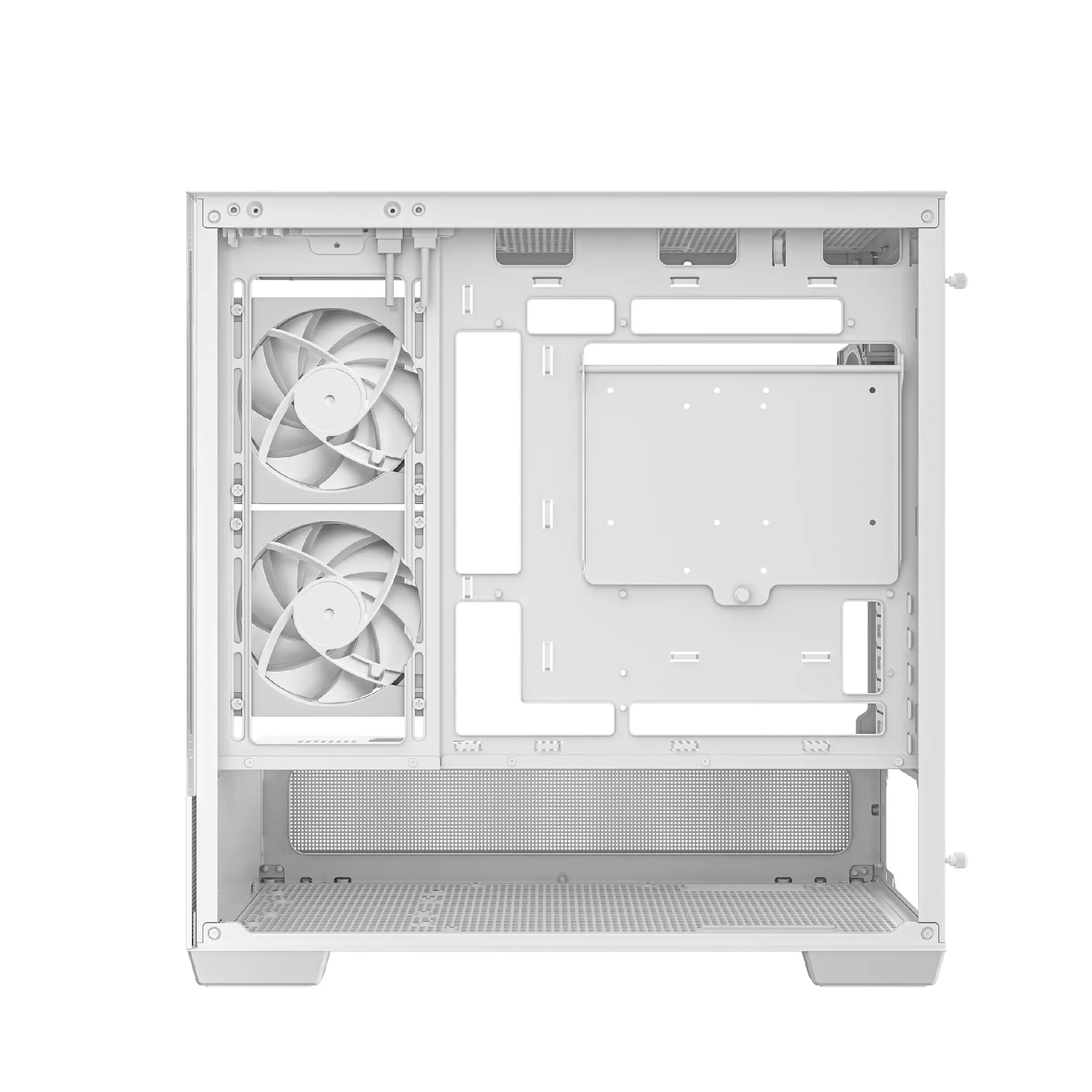 DeepCool кутия Case ATX - CG380 3F WH - 3 ARGB Fans, USB-C - image 4