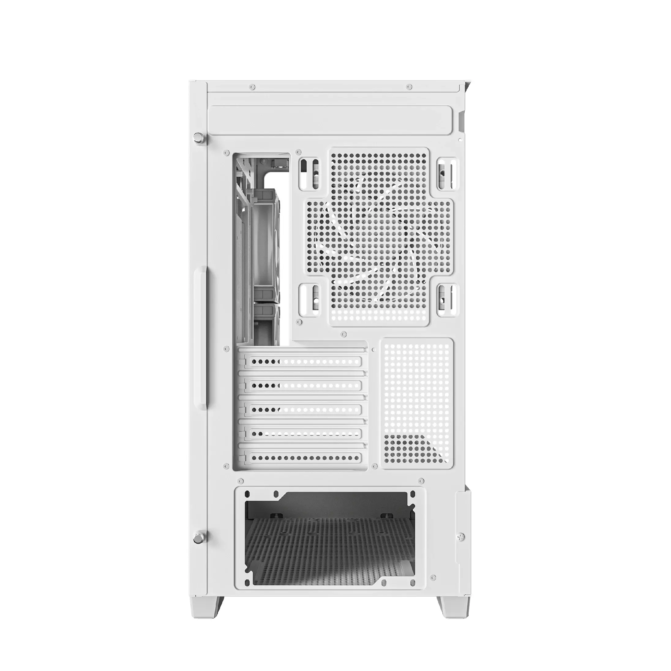 DeepCool кутия Case ATX - CG380 3F WH - 3 ARGB Fans, USB-C - image 8