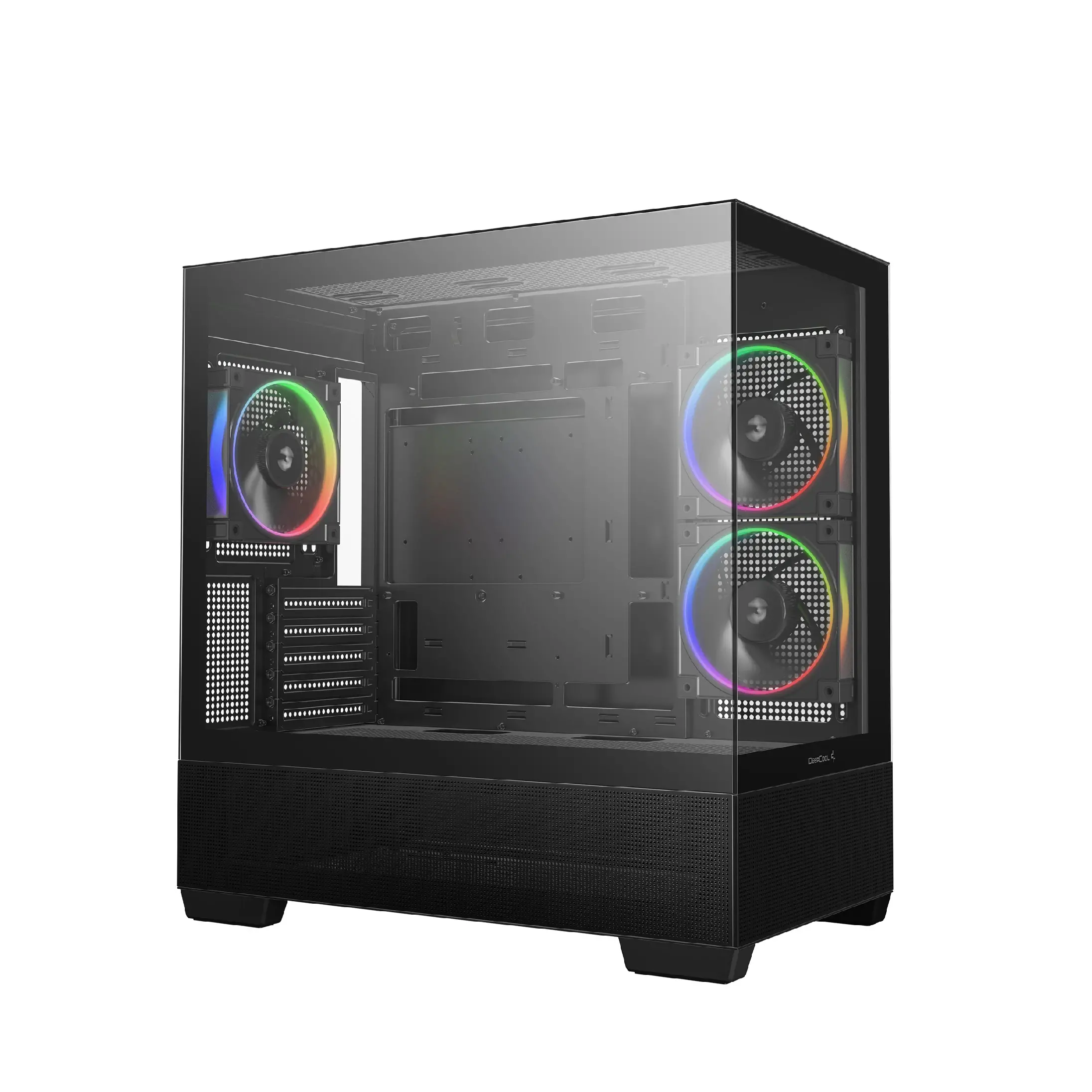 DeepCool кутия Case ATX - CG380 3F - 3 ARGB Fans, USB-C - image 1
