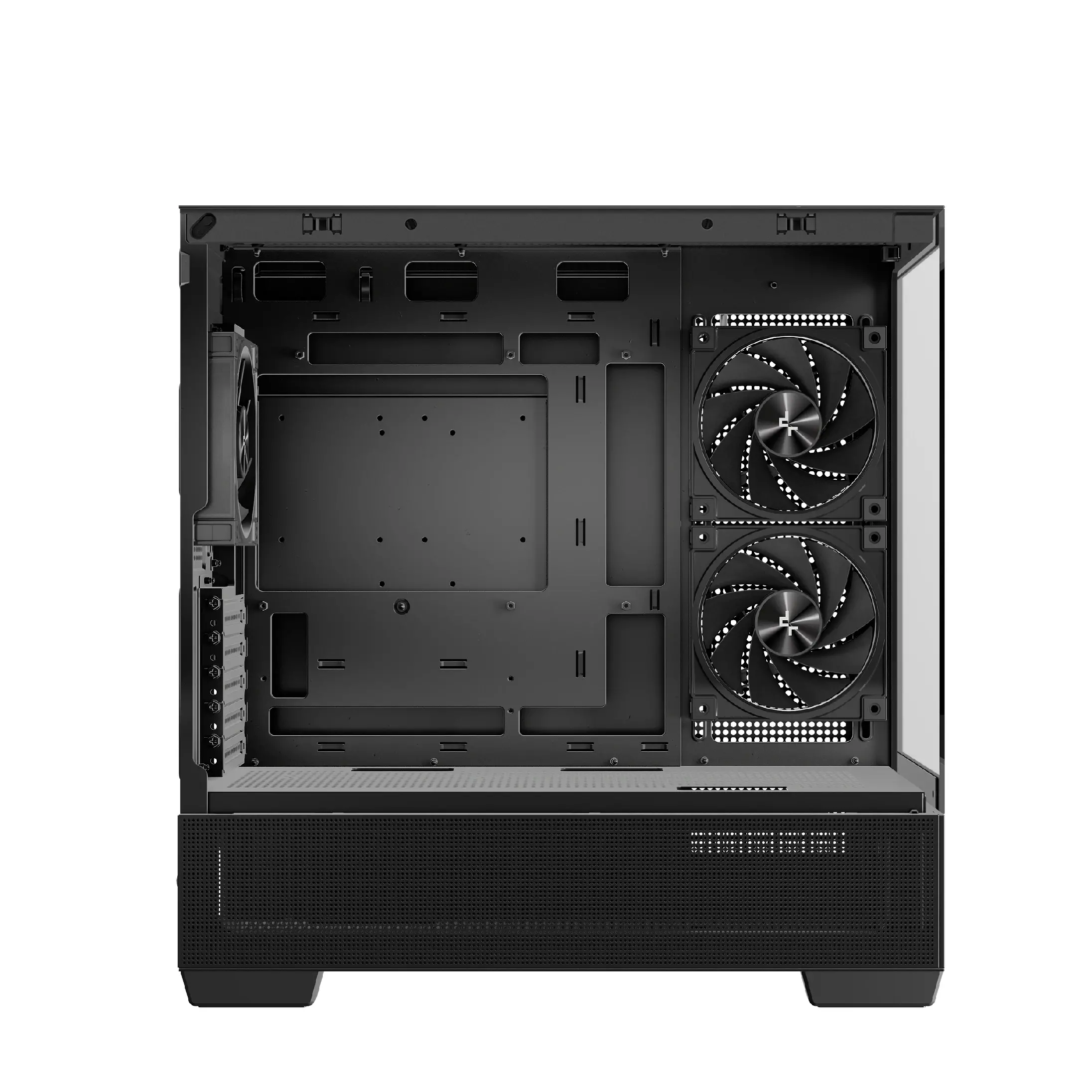 DeepCool кутия Case ATX - CG380 3F - 3 ARGB Fans, USB-C - image 3