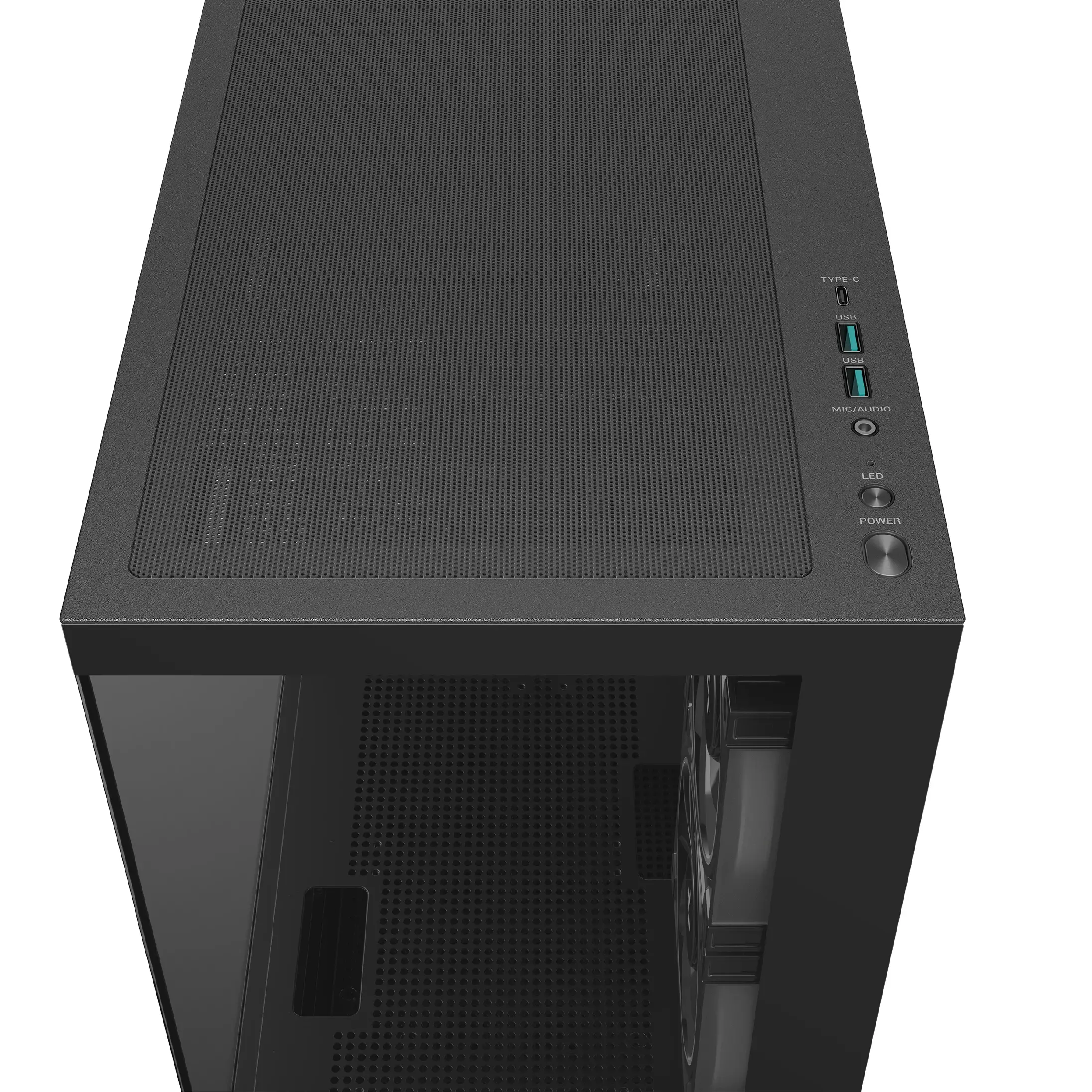 DeepCool кутия Case ATX - CG380 3F - 3 ARGB Fans, USB-C - image 6
