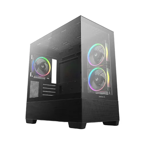 DeepCool κουτί Case ATX - CG380 3F - 3 ανεμιστήρες ARGB, USB-C - 1