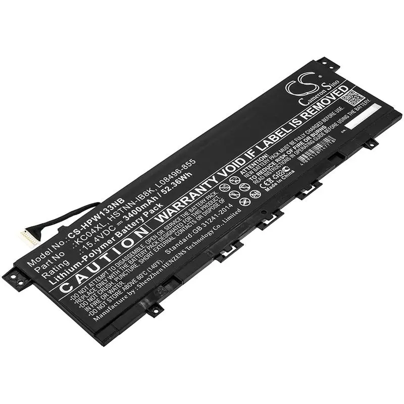 Батерия за лаптоп HP ENVY 13-AH0000 HSTNN-IB8K TPN-W133 LIPo 15.4V 3400mAh Cameron Sino - image 1