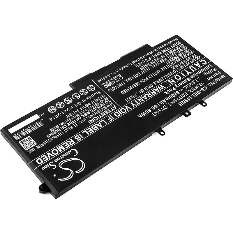 Батерия  за лаптоп DELL Latitude 14 5490, Latitude 15 5590, Precision 3520  LiIon 7.6V 8800mAh CAMERON SINO - image 2