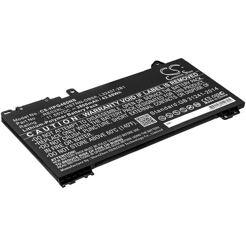 Батерия за лаптоп HP PROBOOK 430 G6-5PP35EA, PROBOOK 440 G6-5PQ07EA HSTNN-0B1C LipO 11.55V 3800mAh CAMERON SINO - image 1