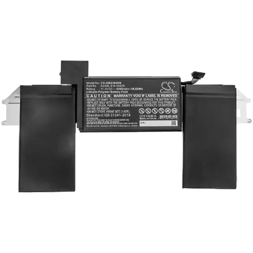 Μπαταρία για laptop Apple MacBook Air (M1 2020) , MacBook Air 13 ιντσών A2179 A2389 LiPo 11,4V 4300mAh CAMERON SINO - 1