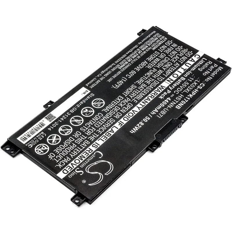 Батерия за лаптоп HP Envy 17-AE010NC, Envy X360 15-BP008UR HSTNN-UB71 LiIon 11.55V 4400 mAh CAMERON SINO - image 2