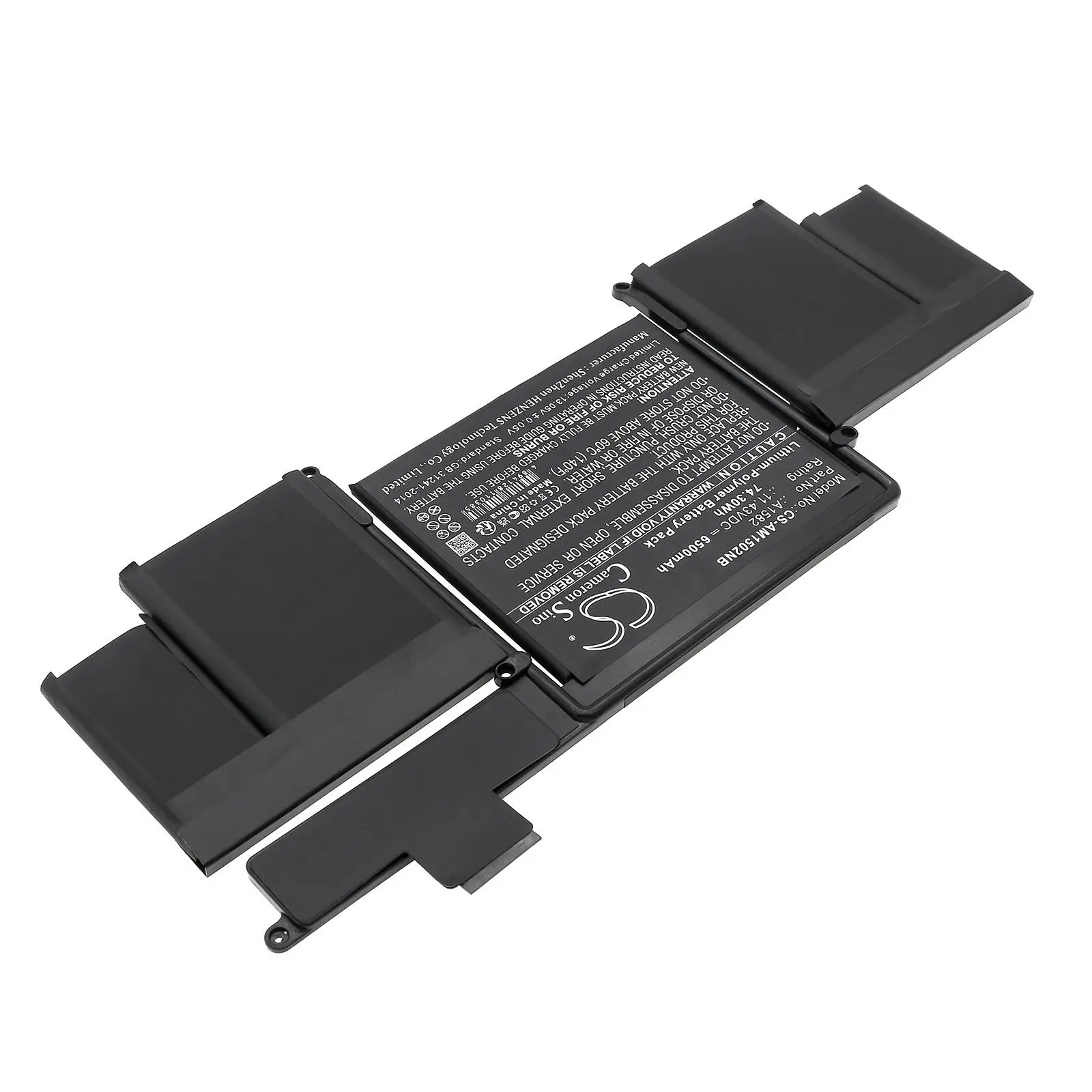 Батерия за лаптоп Apple MacBook A1502 battery(2015), MacBook Pro Retina A1502 (2015 Version) A1582 LiPo 11,43V 6500mAh CAMERON SINO - image 2