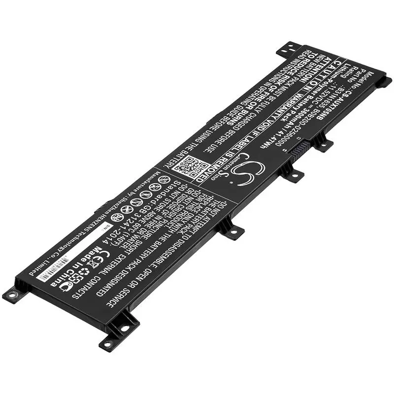 Батерия за лаптоп ASUS A705QA, VIVOBOOK F705UV-BX186T, VIVOBOOK F705UV-BX186T, B31N1635 LIPo 11,52V 3600 mAh CAMERON SINO - image 1