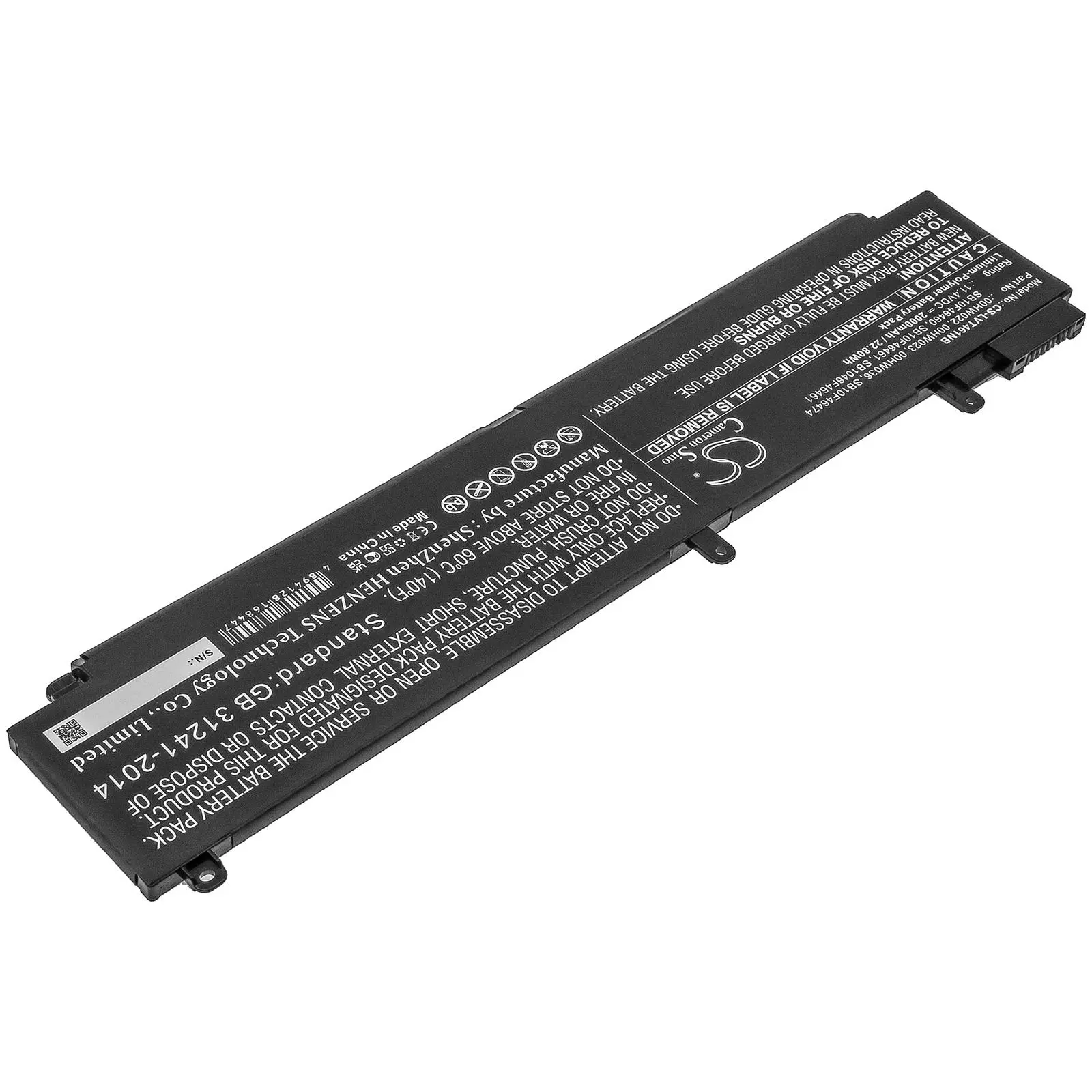 Батерия за лаптоп LENOVO ThinkPad T460s(, ThinkPad T470s 00HW023 LiPo 11.4V 2000mAh CAMERON SINO - image 2