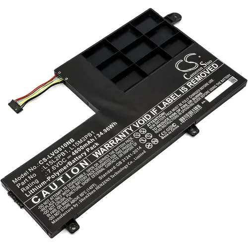 Батерия  за лаптоп LENOVO YOGA 510-14IKB 80YM, Yoga 510-15ISK, L15C2PB1 LiPo 7.6V  4600 mAh CAMERON SINO - image 1
