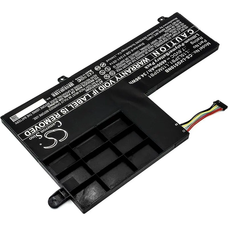 Батерия  за лаптоп LENOVO YOGA 510-14IKB 80YM, Yoga 510-15ISK, L15C2PB1 LiPo 7.6V  4600 mAh CAMERON SINO - image 2