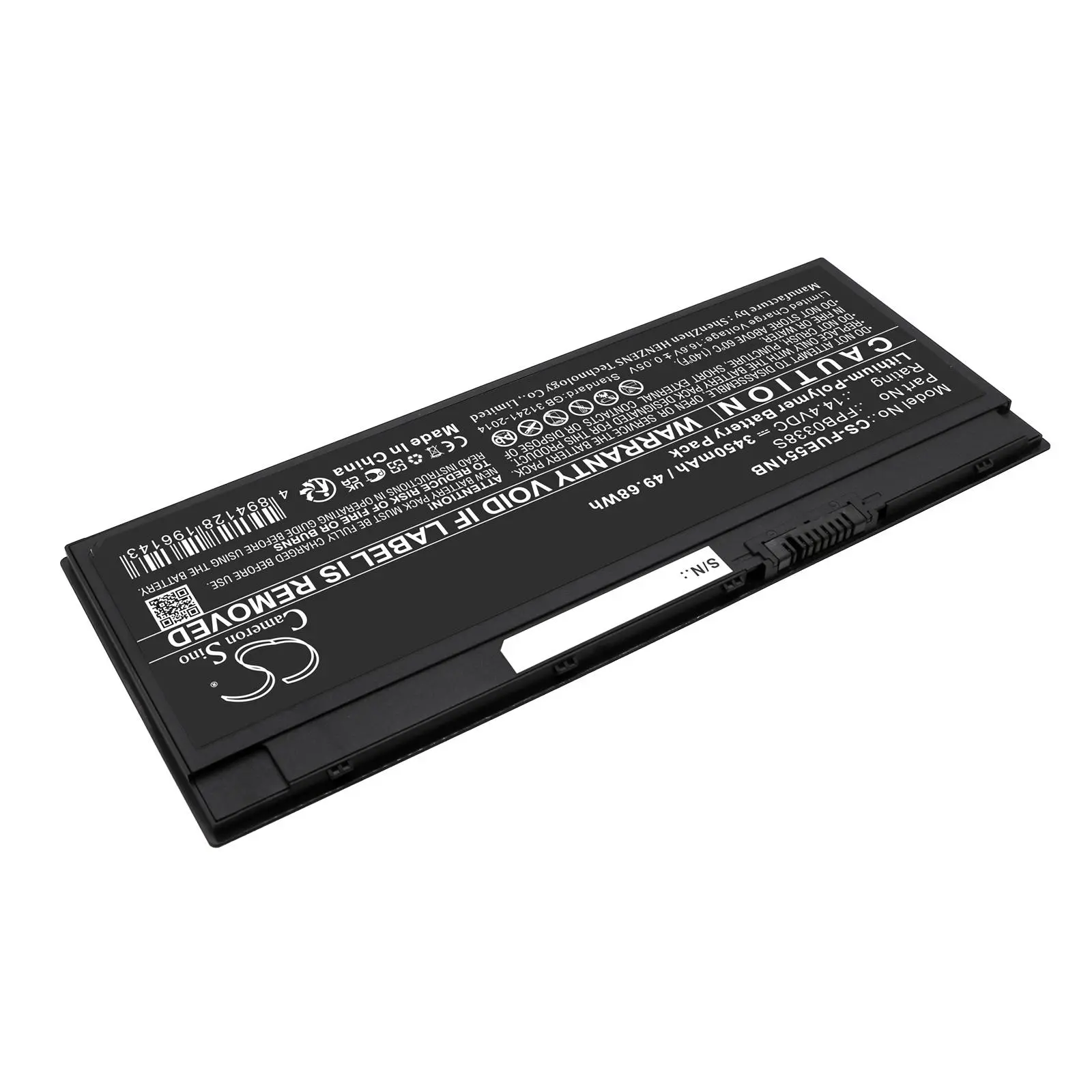 Батерия за лаптоп FUJITSU LifeBook E448, E5511, T939, U7410, U747, U757, FMVNBP248, FPCBP531 LiPo 14.4V 3450 mAh CAMERON SINO - image 2