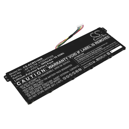 Батерия  за лаптоп  ACER ConceptD 3 CN316-73G-729B, Swift 3 SF313-52-507Z, TravelMate Spin P4, AP18C7M  LiPo 15.4V 3800 mAh CAMERON SINO - image 1