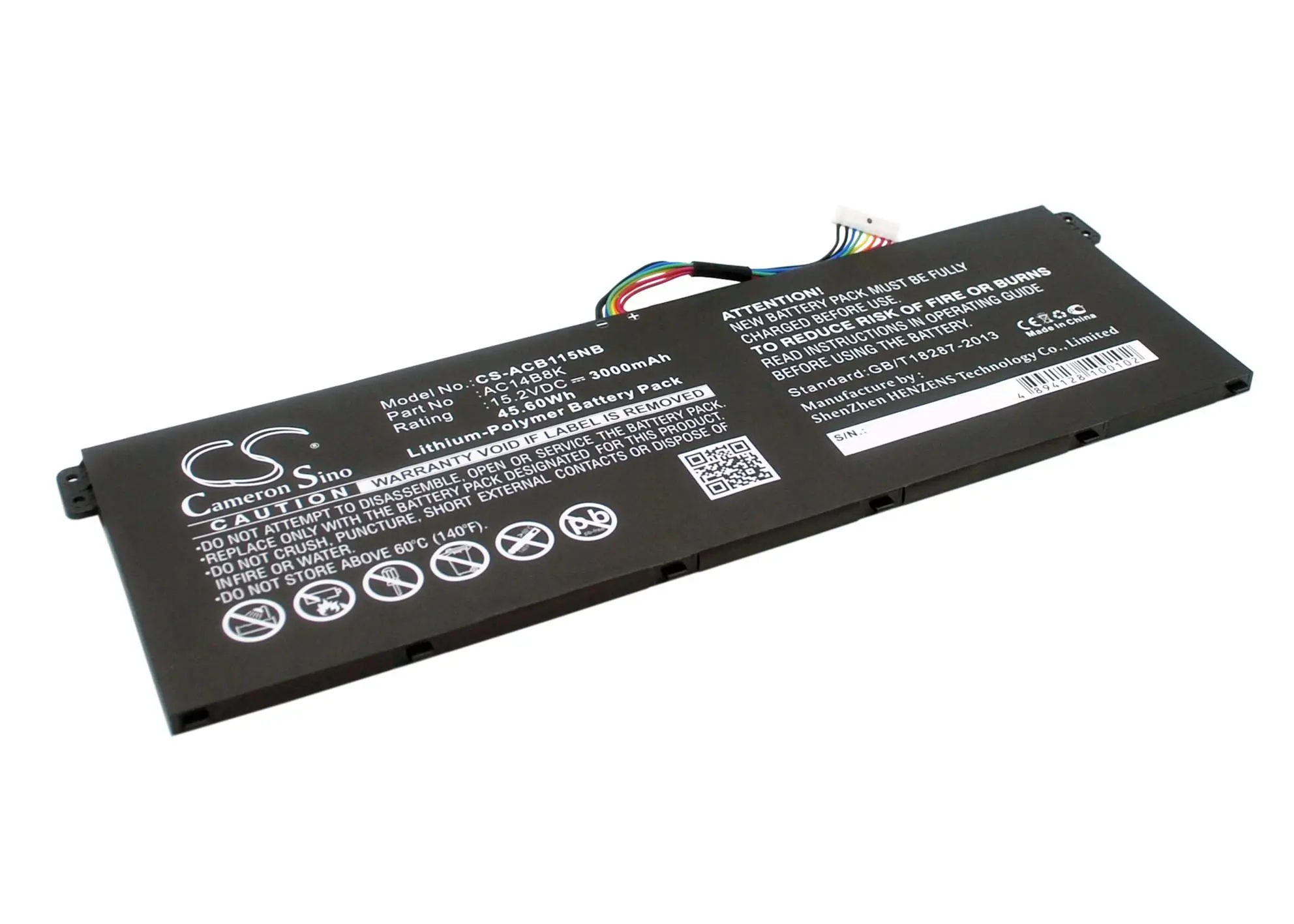 Батерия за лаптоп ACER Aspire 5 A514-52G-59ZN, Aspire 7 A717-71G-51MF, AC14A8K LiPo 15.2V 3000 mAh CAMERON SINO - image 1
