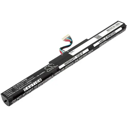 Батерия за лаптоп  ASUS GL752JW, VivoBook Pro N552VW-FI035T, VivoBook Pro N752VX-GC084T, A41N1501 LiIon 15V 2600mAh CAMERON SINO - image 1