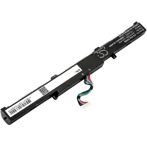 Батерия за лаптоп  ASUS GL752JW, VivoBook Pro N552VW-FI035T, VivoBook Pro N752VX-GC084T, A41N1501 LiIon 15V 2600mAh CAMERON SINO - image 2